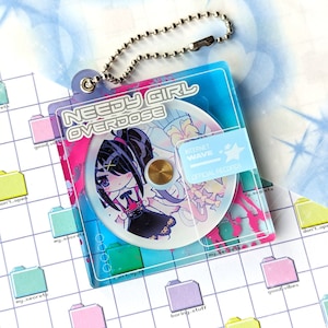 Needy Girl Overdose CD Acrylic Charm / Menhera Webcore