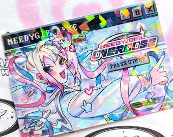 Webcore Needy Girl Overdose KAngel Holographic Vinyl Sticker
