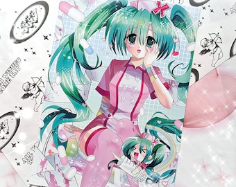 Vocaloid Nurse Hatsune Miku | A5 Mini print