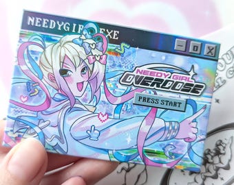 Needy Streamer Overload Holographic Window Badge