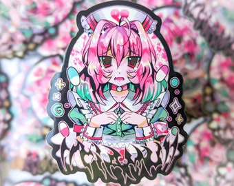 Idol Master Riamu Yumemi Vinyl Sticker