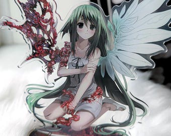 PRÉCOMMANDE expédié fin juin/début juillet : voyageur debout acrylique Saya no Uta