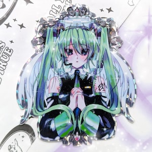エンジェル 初音ミク ボーカロイド プリズマティック ビニールステッカー