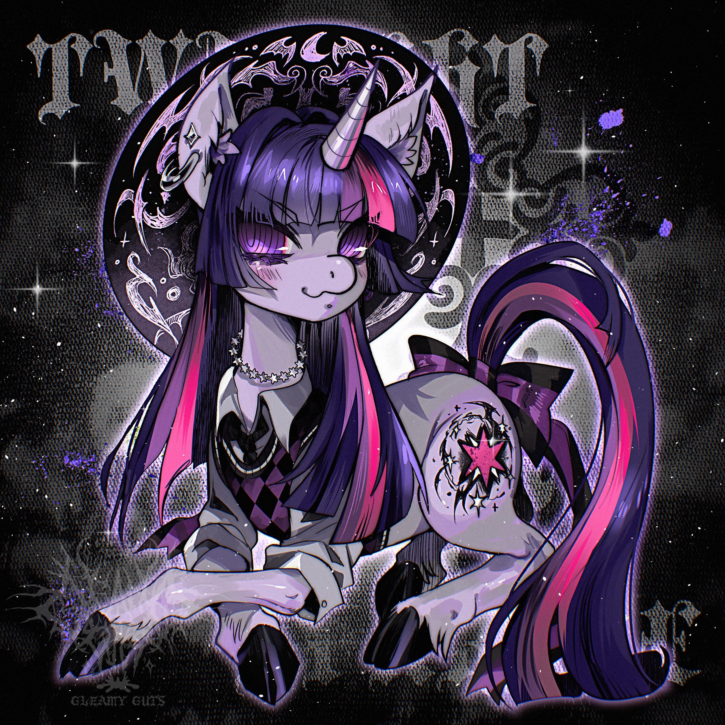 MLP Pony Alt Fashion | Square Mini Print - Etsy
