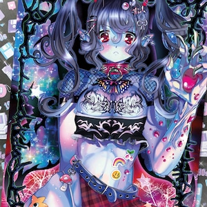 Lily Fairy OC / Mini stampa A5