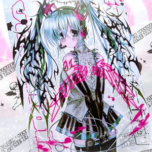 Y2K Hatsune Miku / Mini stampa A5