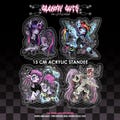 PREORDER ships MAY | Alt Fashion Mane Six MLP Pony acrylic Standee product logo