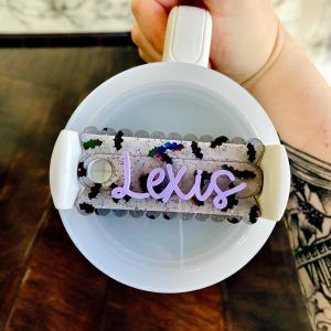 Sparkle Bat Stanley Topper | Chroma Stanley Topper | Spider Topper Plate | Stanley 40 30oz Topper |  Halloween Topper | Spooky Topper