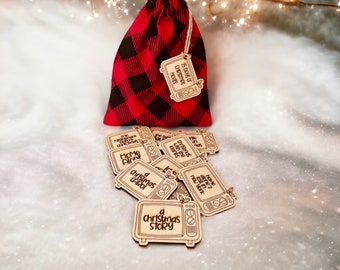 25 Days of Christmas Movies | Christmas Movie Tokens | Christmas Advent | Movie Jar | Reward Jar | Teacher Christmas Gift | Christmas Decor