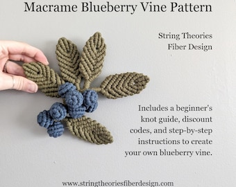 DIY Pattern Macrame 3D Sculpture cactus succulent Instructions, Macrame Tutorial PDF, Learn Macrame, How to Macrame, Macrame Knot Guide