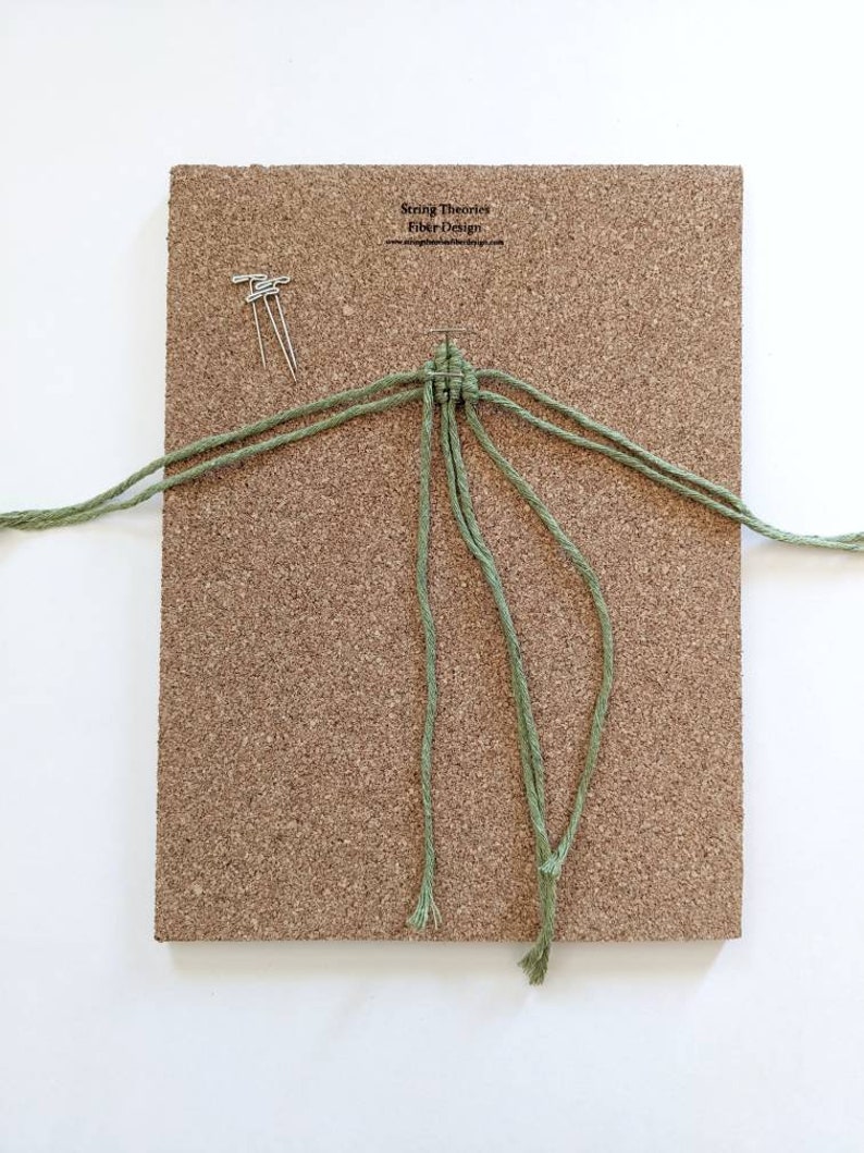 Cork Macrame Board With T Pins Macrame Pin Board Macrame Etsy