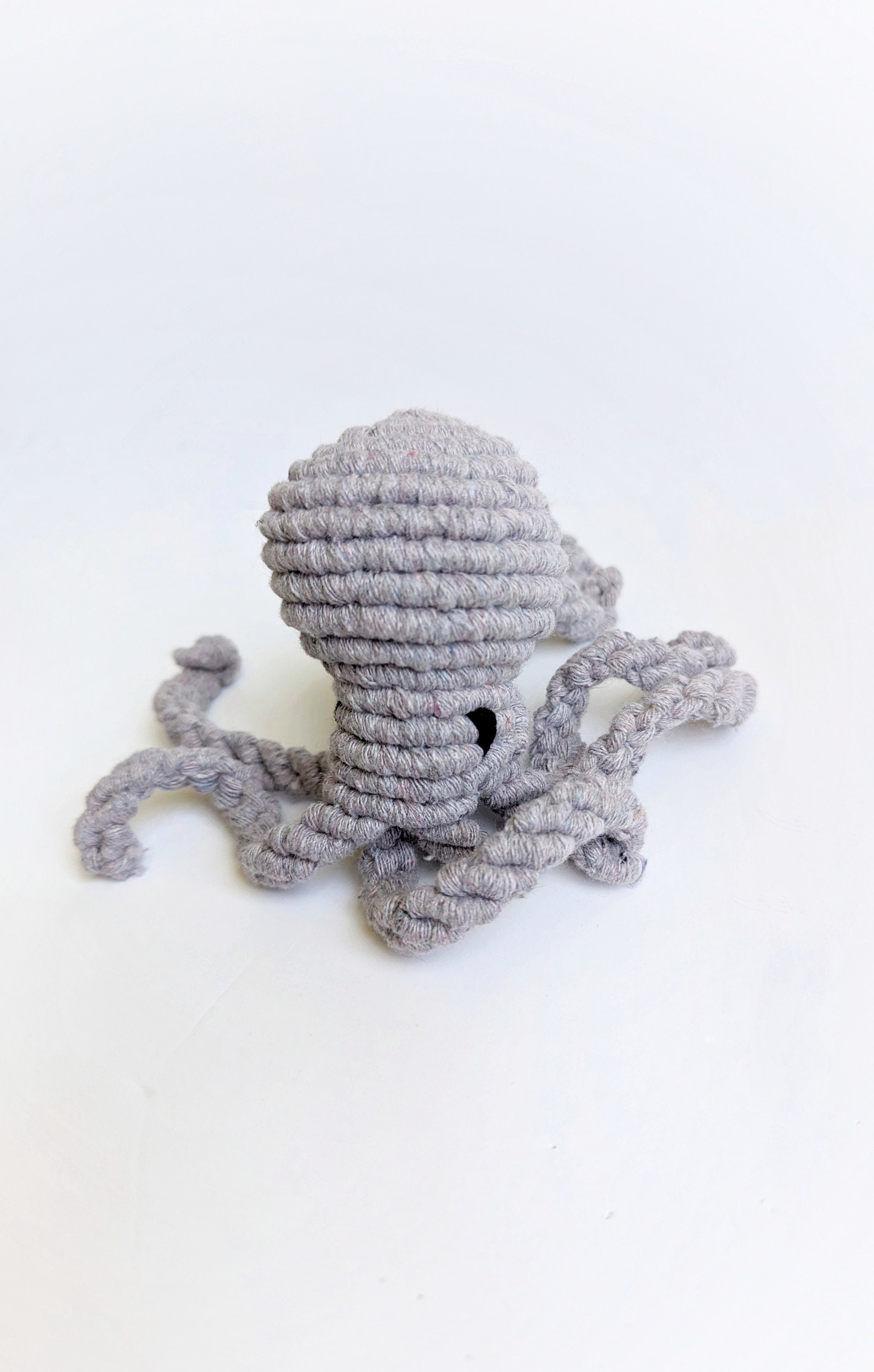DIY Pattern Macrame 3D Sculpture Alien Squid Instructions, Macrame ...
