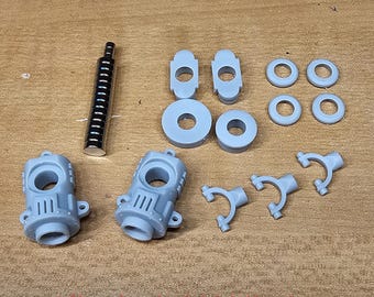 Canis Rex Magnetisierungsset ohne Bohrer: Imperial Knight Questoris Warhammer 40k (ALLE WAFFEN)