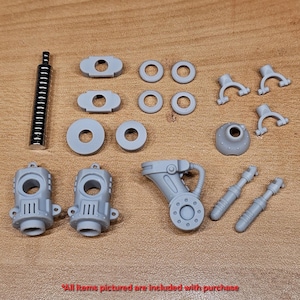 Kit de magnetización sin perforación: mejora para kits de robots colosales a escala de 28 mm, compatible con Imperial Defender y Chaos Despoiler.