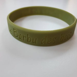 Custom Silicone Bracelet Etsy Canada