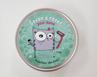 Savon à raser pour dames