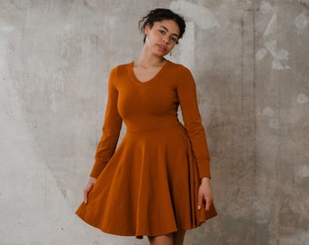 Winterkleid "Sweatdress" aus warmen Sweatjersey