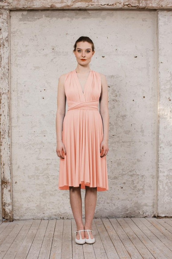 Dress - "primrose" Infinty Dress Short Coralle - Etsy