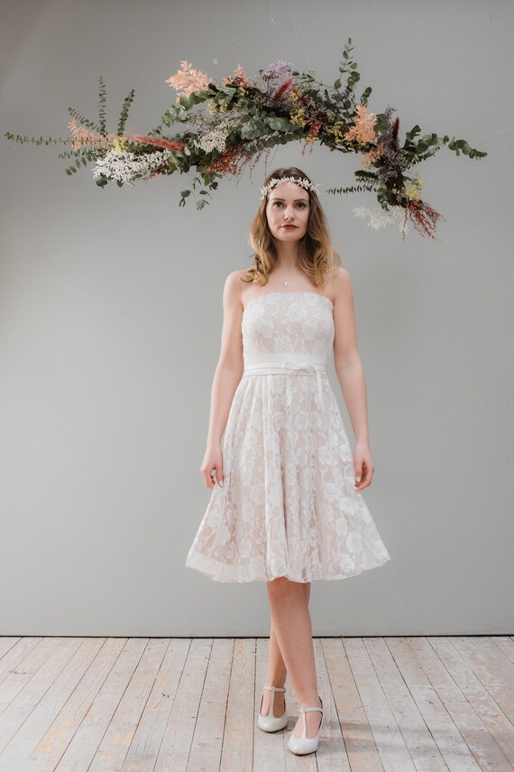 Bridal Sorrow "jasmine" With Nude Optics - Etsy