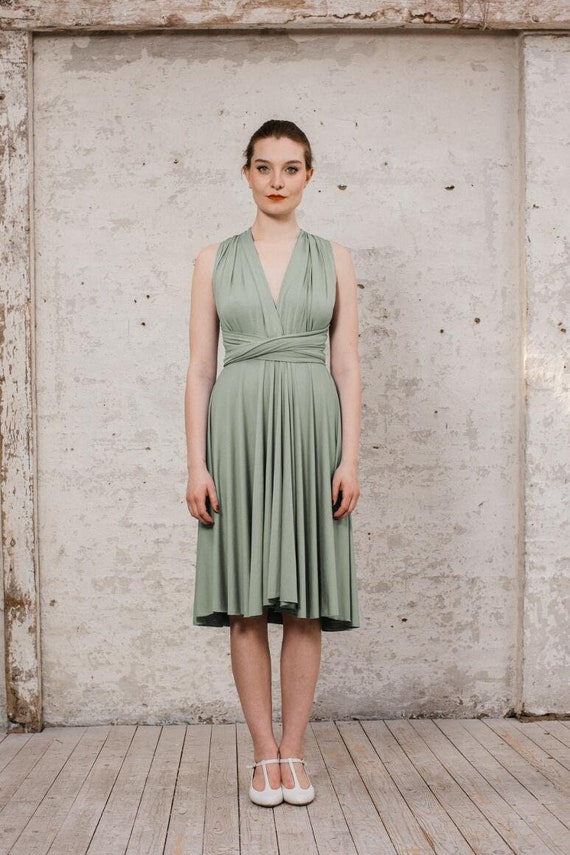 Dress primrose Infinty Dress Short Mint Etsy Ireland