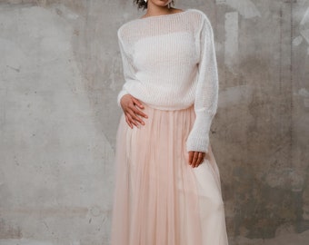 Bridal skirt "Mandarin" with soft tulle