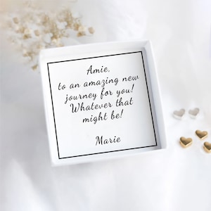 message in jewellery gift box