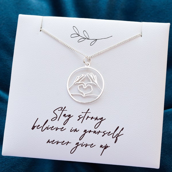 Be Strong Necklace Etsy