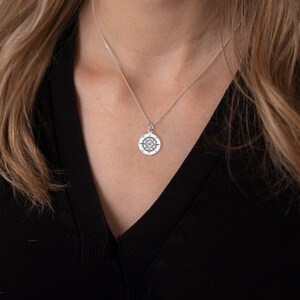 compass necklace for women