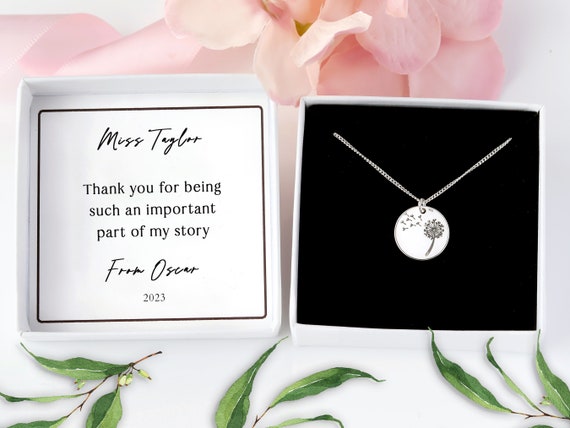 Best teacher deals necklace