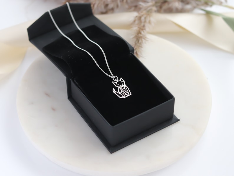 Fox Necklaces For Women, Cat Jewellery, Animal Necklace, Fox Lovers Gift, Birthday Gifts For Daughter, Sister, Mummy image 8