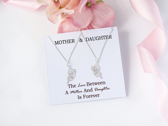 Mother and Daughter Necklace Set Mum and Daughter Jewellery
