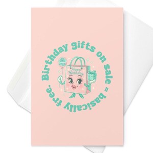 Carte d'anniversaire mathématique pour fille - Carte de voeux amusante et tendance pour elle, parfaite pour les meilleures amies qui aiment la logique, qui rit et justifient cette folie d'anniversaire