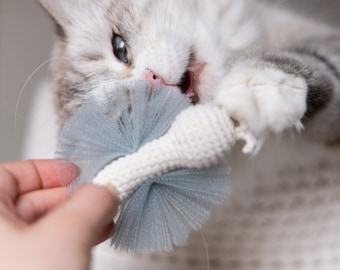 Schmetterling Katzenminze Spielzeug: Tüll Flügel, Rassel, Baldrian