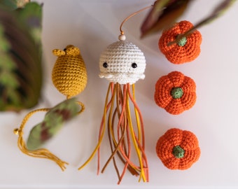 Zabawka dla kota w kształcie meduzy: kocimiętka i waleriana, interaktywna zabawa