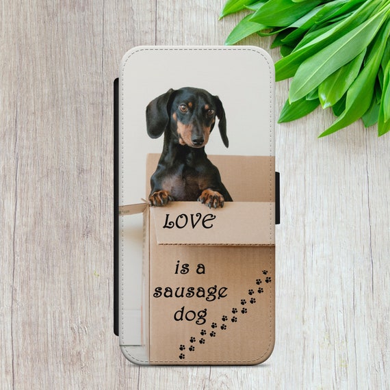 Dachshund Phone Case Wallet Dachshund Phone Case Wallet