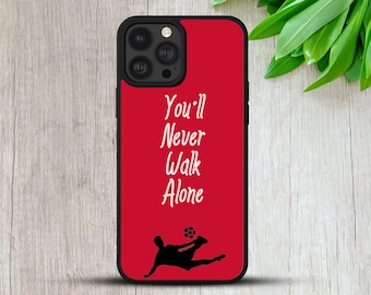 Liverpool FC Phone Case: Never Walk Alone Fan Art