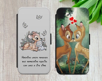 Bambi and Thumper Wallet Case for iPhone, Samsung, Google Pixel phone models.