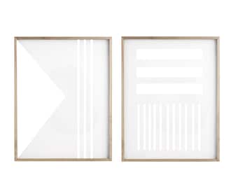 Painted Glass in Wooden Frame