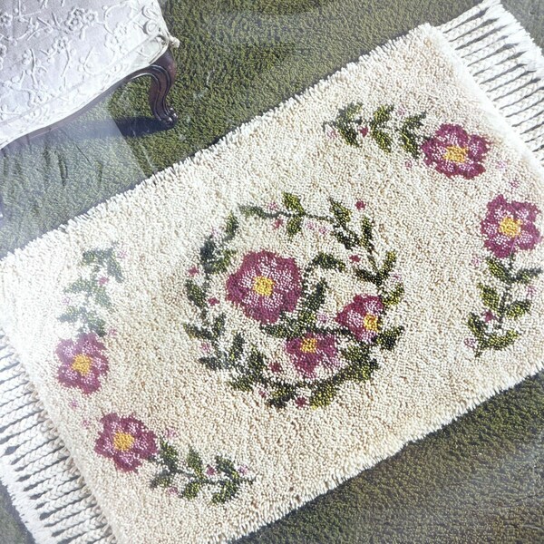 Latch Hooking Rug Canvas Etsy