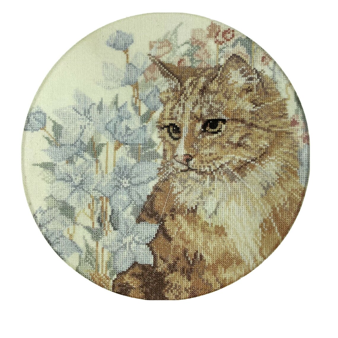 Lanarte Cross Stitch Kit 33571 Marmalade Cat by Delma Made in Etsy
