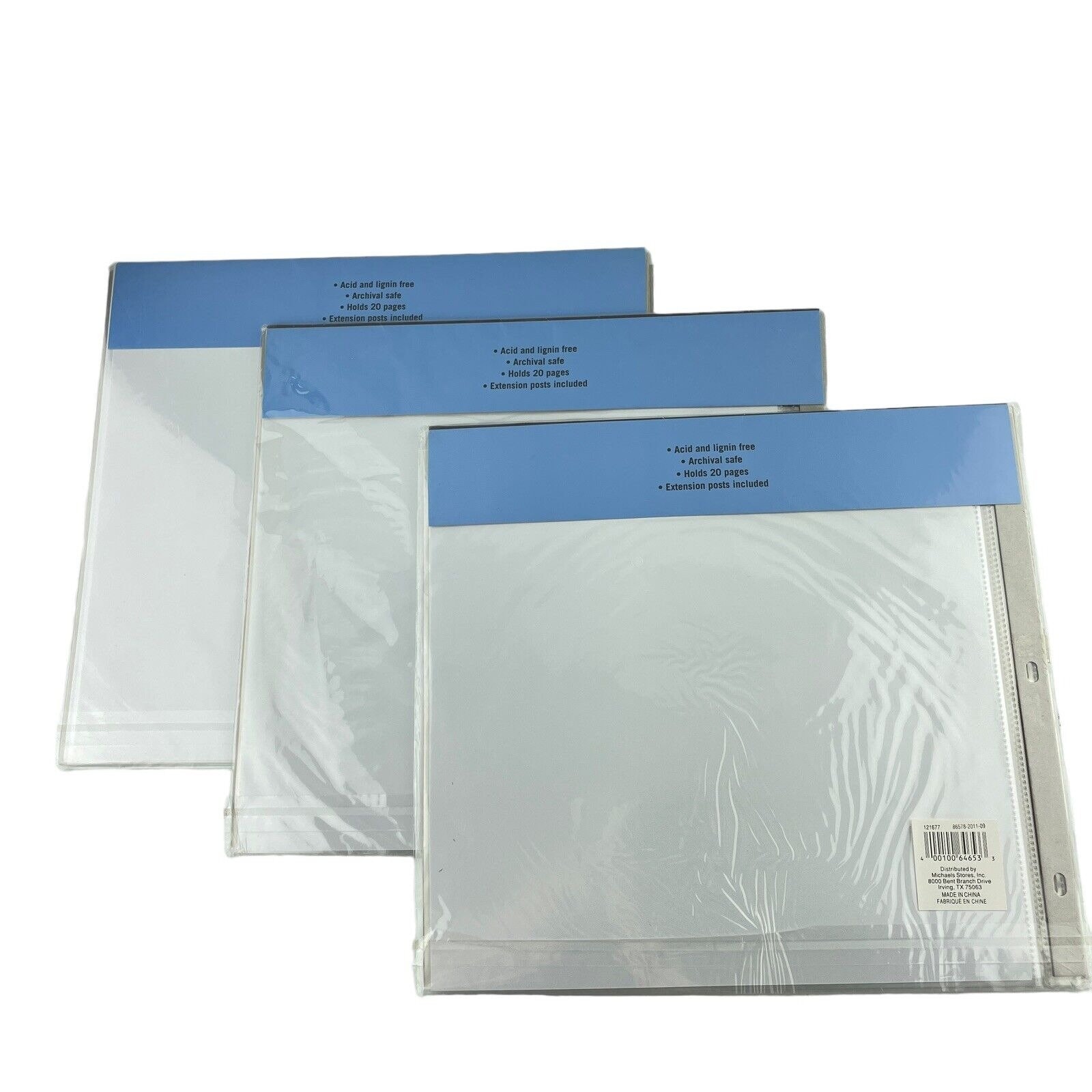 Recollections Scrapbook Album Refill Set of 3 W 10 Sheets Etsy