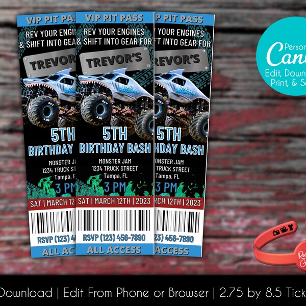 Megalodon Invitation Etsy Australia megalodon-invitation-etsy-australia