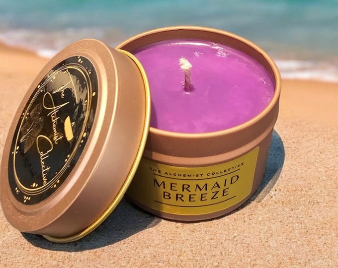 Beverage Inspired Soy Wax Shimmer Candles