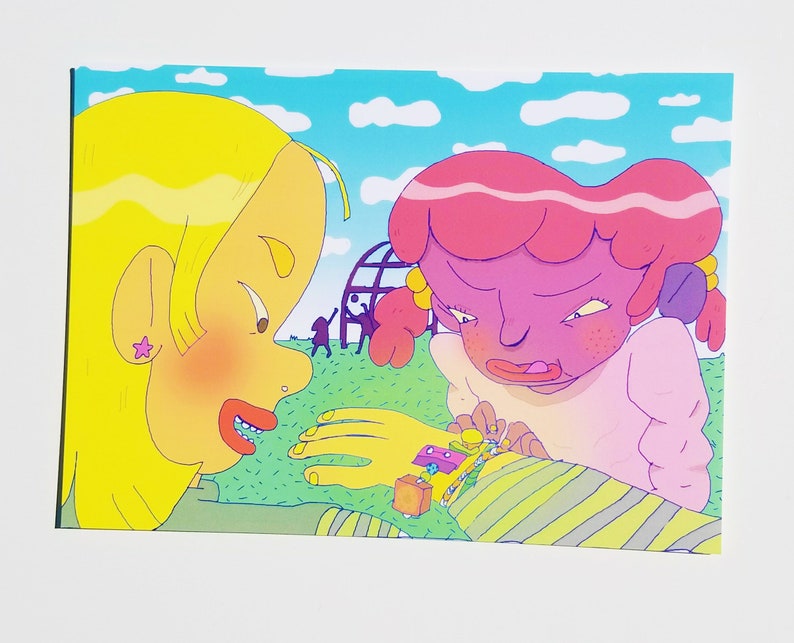 Friendship Postcard Print