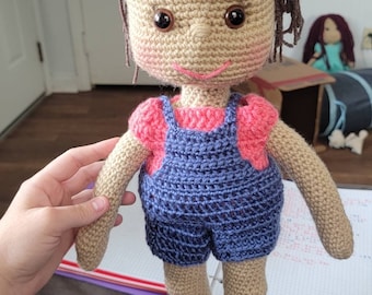 crochet Rachell doll