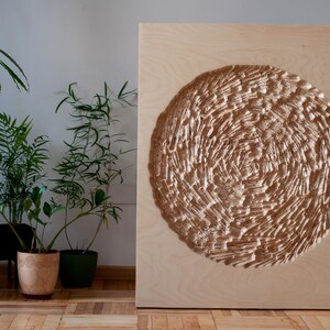 Embossed wall 3D panel Cycle ,natural decor for your home