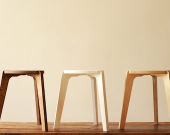 Stool, chair, wood stool, plywood chair, design stool