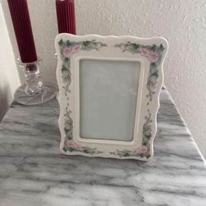 Vintage Ceramic Picture Frame - Etsy
