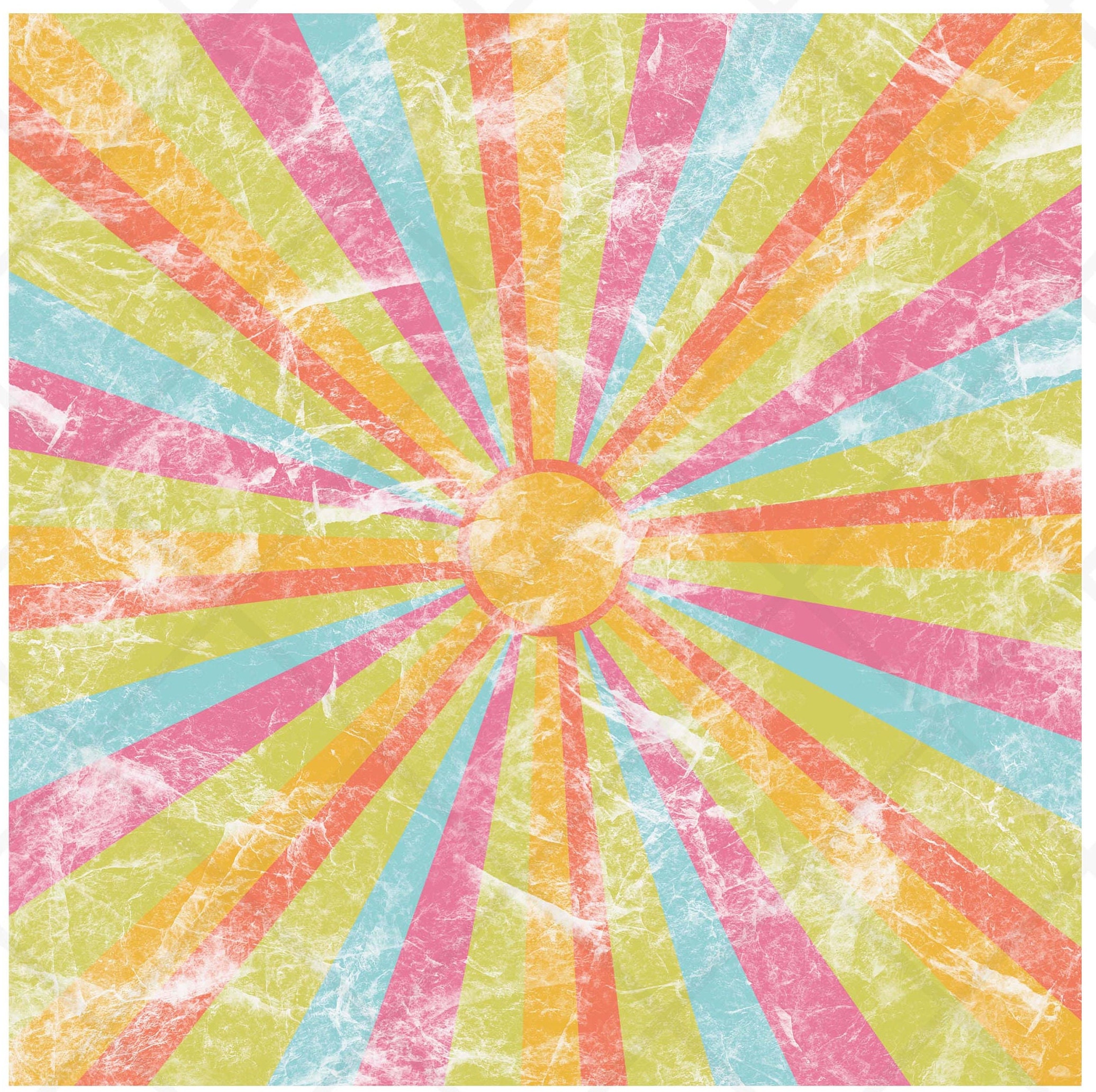 Retro 70s Groovy Backgrounds, Rainbows, Hippie Patterns PNG