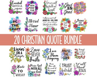 Christian Quote Bundle, Png Bundle, Inspirational Quote, Mama png, Shirt Design, God is Good, Praying Mama, Shirt Design, Love like Jesus